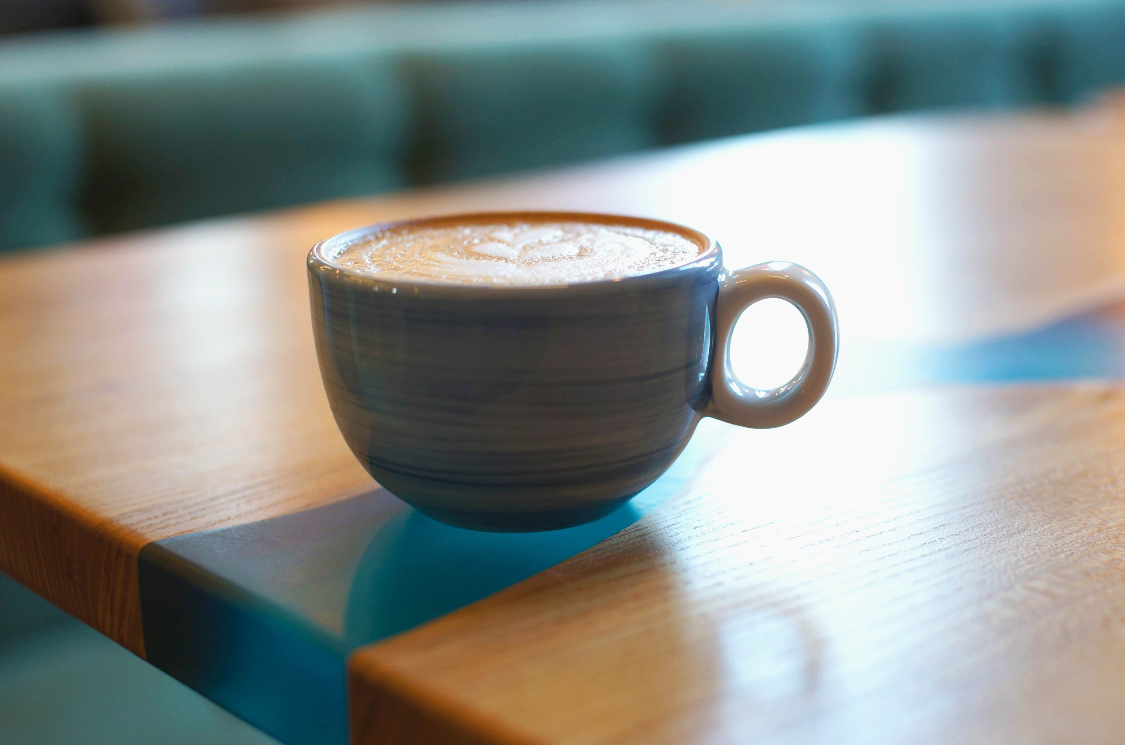koffie epoxy tafel