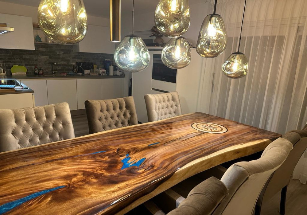 Kompas epoxy tafel
